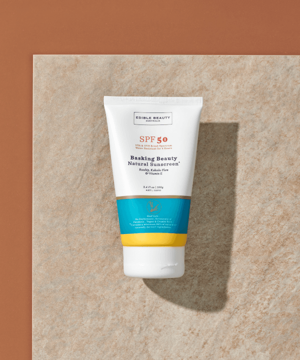 Basking Beauty Natural Sunscreen - Featured in Elle Magazine