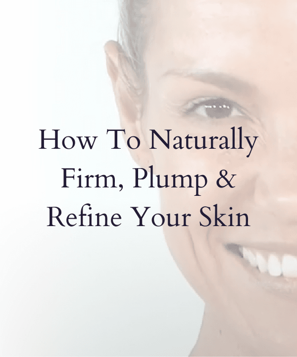 Natural age defying action with just 3 products