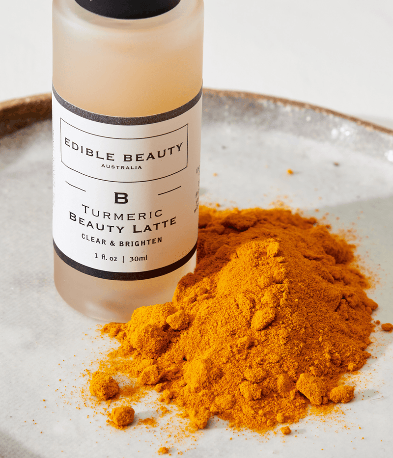 Turmeric in skincare – Turmeric Beauty Latte featured in RUSSH