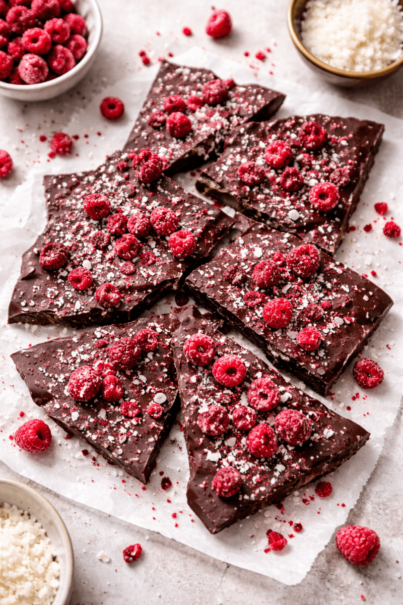 Vegan Collagen Chocolate Bark